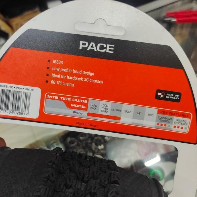 Ready MAXXIS 26 x 195 PACE Kevlar - Ban Luar 26 x 1.95 Maxxis Pace Kevlar Single Compound 60 TPI Har