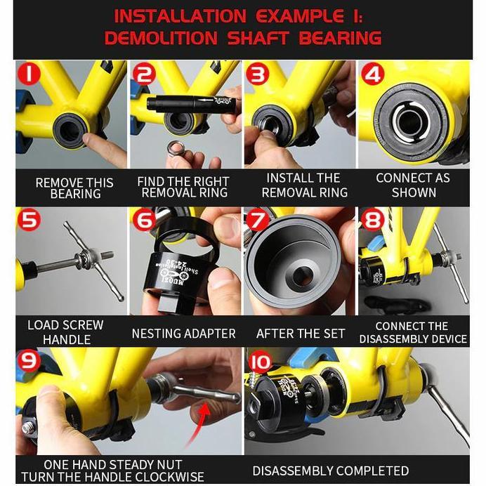 Ready Kunci Alat Press BB Pasang BB Pressfit atau Buka Bearing