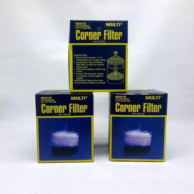 TERLARIS MULTI CORNER FILTER MEDIUM SUDUT MEDIUM AQUARIUM AQUASCAPE