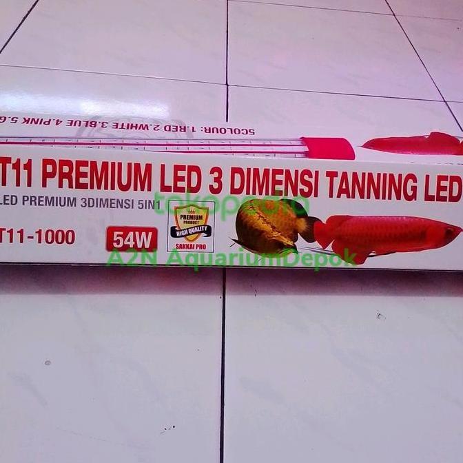 TERLARIS SAKAI PRO T11 54W LED 3 DIMENSI TANNING LAMP CELUP ARWANA