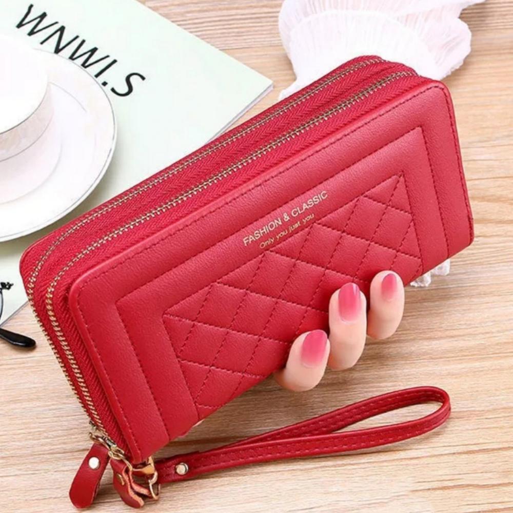 Promo Dompet Wanita Model Classic Dompet Wanita Kekinian Dompet Pouch Wanita Dompet Panjang Classic 
