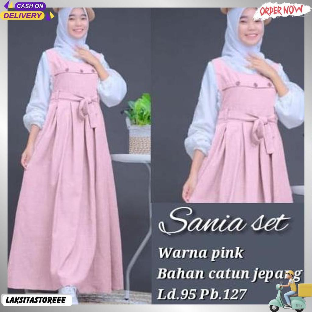 Baju Kekinian Wanita 2024 Gamis Muslim Anak Perempuan  5-6-7-8-9-10-11-12 Tahun Dress Anak Remaja 15