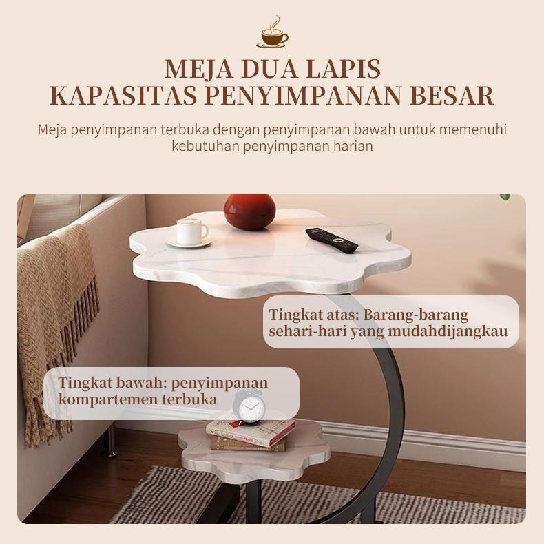 100% AMAN COD Meja Kopi Meja Sudut Meja Ruang Tamu Minimalis meja pojok bunga MEJA SANTAI MEJA HIAS 