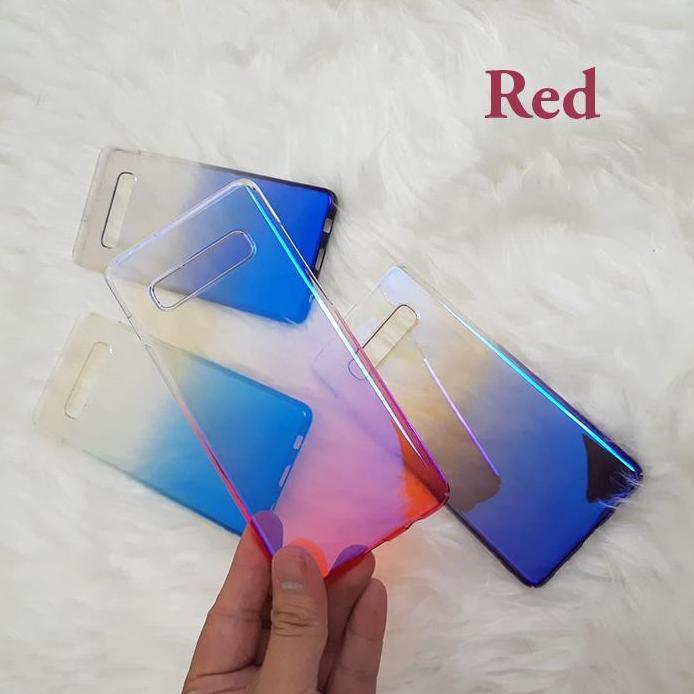 Samsung S10 PLUS AURORA GRADIENT TRANSPARAN CASE