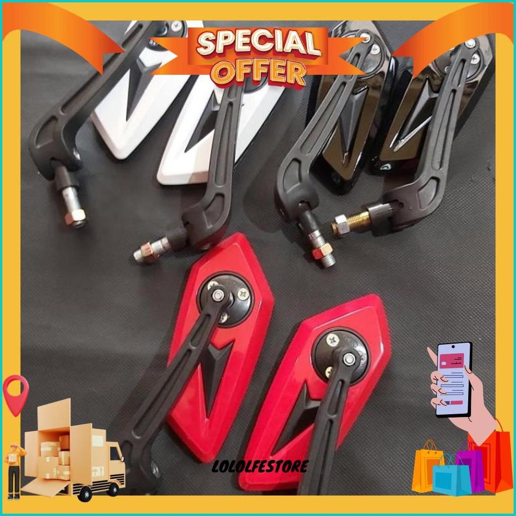 Cod Spion Variasi Warna Alevo Yamaha, Spion Warna Drat 14 Yamaha Mio Vega Jupiter Fino Soulgt Kualit
