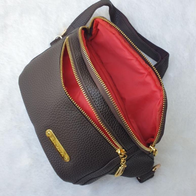 Hot (Free Premium Gift) Enola Tas Pinggang Wanita Tas Dada Slingbag Cewek Waistbag Perempuan 9517 Ke