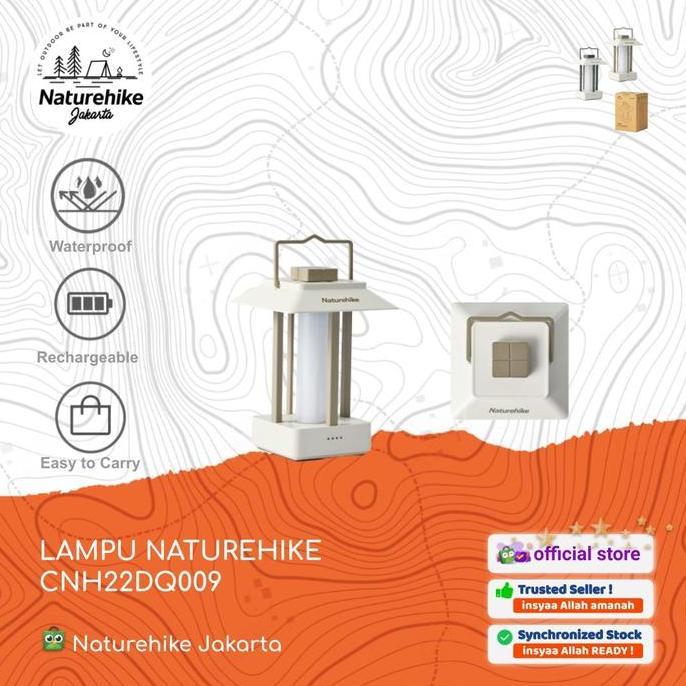 LAMPU LENTERA GANTUNG LED PORTABLE TENDA CAMPING NATUREHIKE CNH22DQ009
