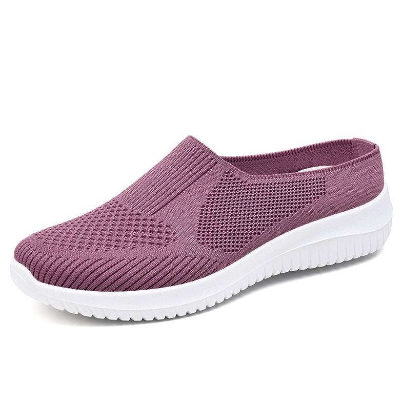 Kualitas Super Flat Shoes Rajut Import Slop Sepatu Rajut Selop Import 113 2026