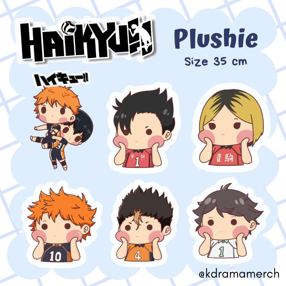 HAIKYUU PLUSHIE / STUFFED DOLL / BONEKA STUFFED PLUSH / HAIKYUU / HAIKYUU / HINATA SHOYO / TSUKISHIM