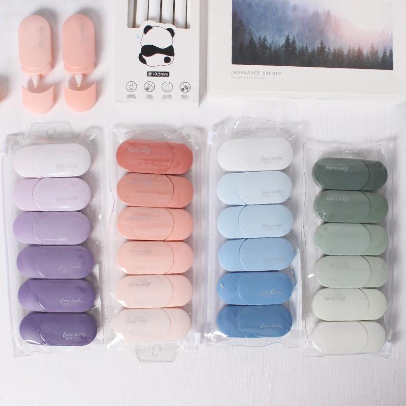 Eeghrerr Set 6 Pita Koreksi Tip-Ex Kertas Correction Tape Lucu Aesthetic Stationery Korea Alat Tulis