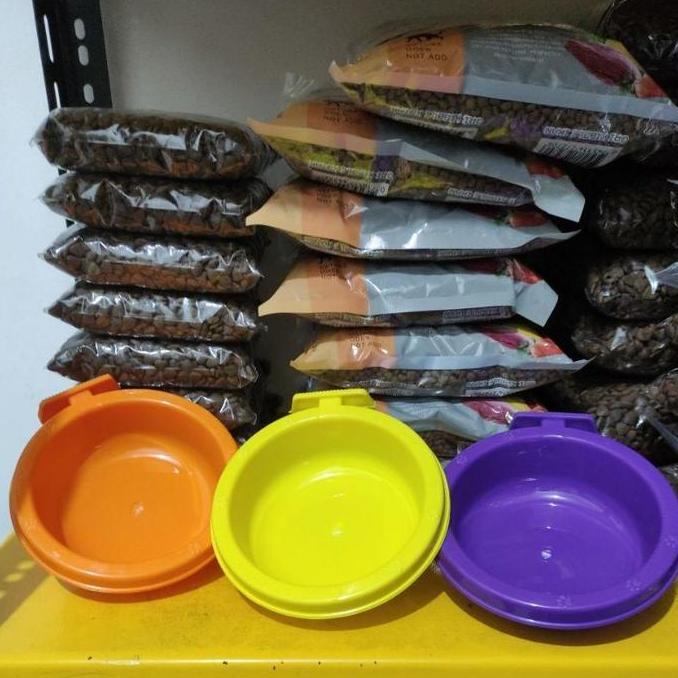 tempat makan gantung kucing anjing