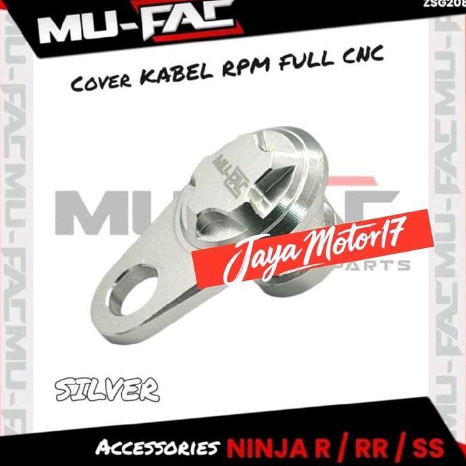 Cover kabel RPM FULL CNC COVER TUTUP RPM KABEL RPM NINJA R RR SS cover kabel motor ninja motorcycle