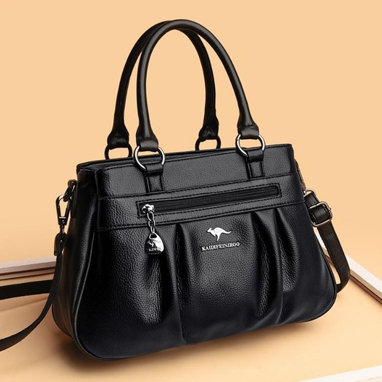 Terbaru Tas Wanita Kekinian Tas Selempang Bahu Tiga Ruang Top Handle  Wanita Berkualitas Tas Tangan 