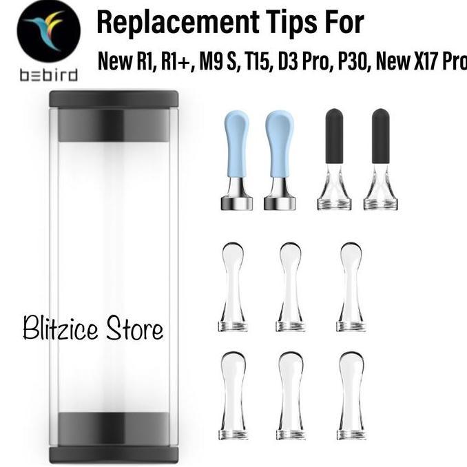 Replacement Tips Bebird New R1 R1+ M9S M9 S T15 D3 Pro P30 New X17 Pro Note 5 Pro Ear Cleaner Refill