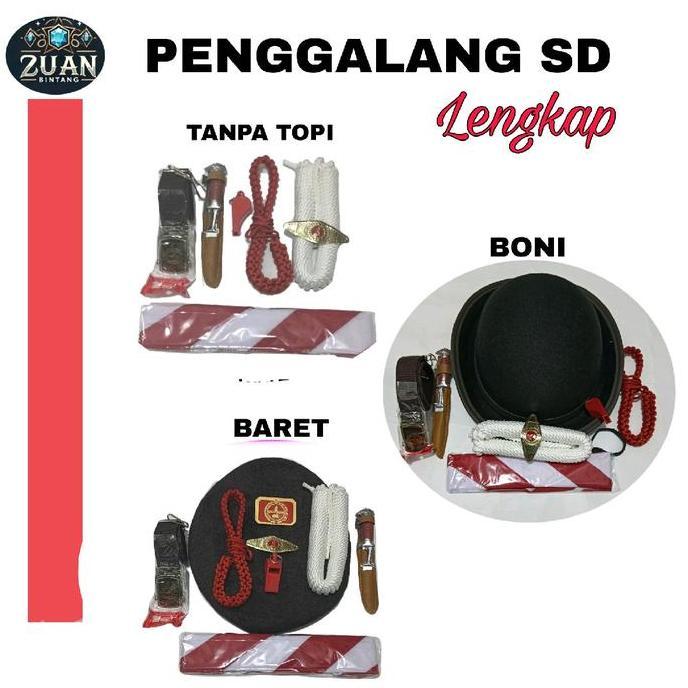 PRAMUKA PENGGALANG SD 1 SET / ATRIBUT PRAMUKA PENGGALANG SD 1 PAKET