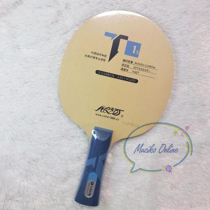 BEBAS ONGKIR - Yinhe T1 s~Kayu Bet Pingpong Tenis Meja Yinhe T1s