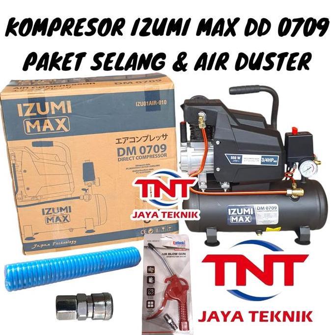 KOMPRESOR ANGIN LISTRIK 3/4HP IZUMI DD0709 / COMPRESOR IZUMI DD 0709