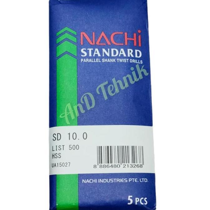 TERLARIS MATA BOR BESI NACHI HSS 10MM / MATA BOR NACHI 10MM / NACHI 10 MM
