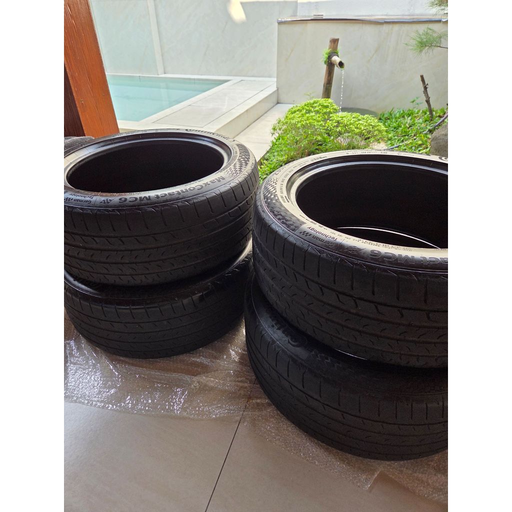 Ban Second Continental MC6 235/50 R18 2023 Set 4 Pcs Kondisi 85% Bekas Pakai
