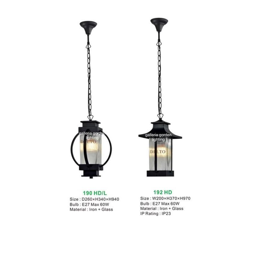 HARGA DISC - lampu gantung teras modern minimalis