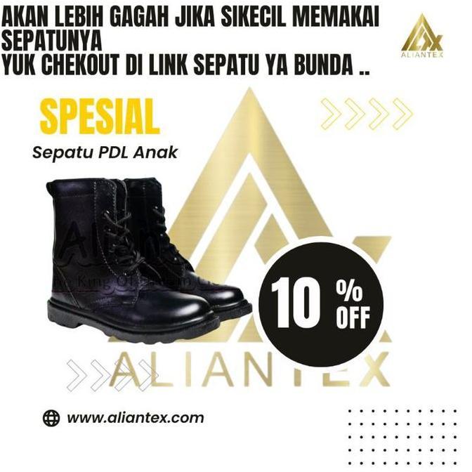 AlianTEX BAJU BRIMOB HITAM POLISI ANAK KOSTUM PROFESI UNISEX SIZE S-XXXXL DENGAN TALIKUR PELOU BARET