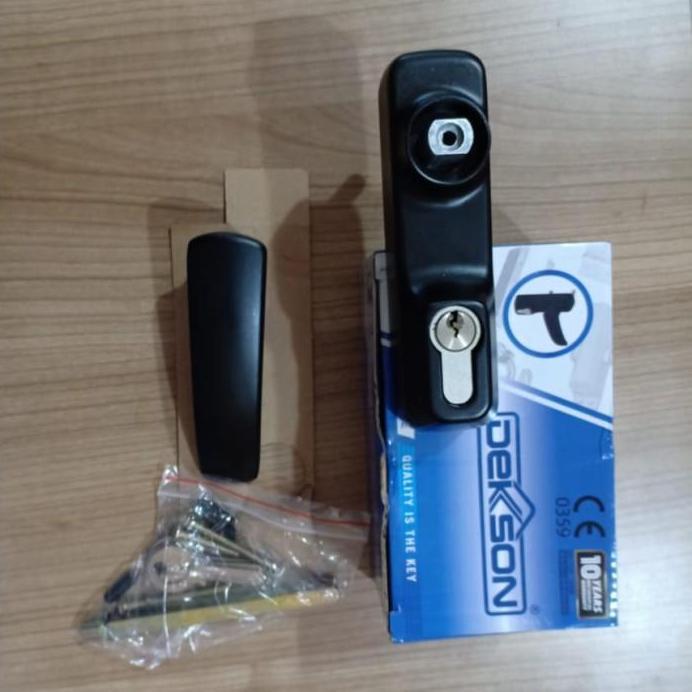 PANIC EXIT DEVICE HANDLE DEKKSON PD0701 BLACK TANPA BAR PANJANG