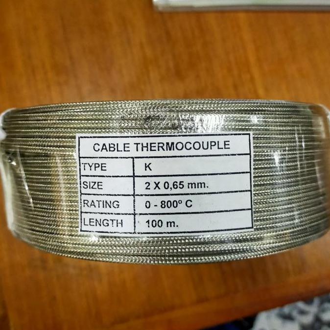 TERLARIS KABEL THERMOCOUPLE TYPE K 2 X 0.5 MM
