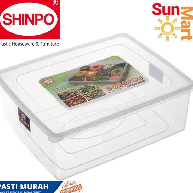Tempat Donat Box Donat Shinpo Plastik Tinggi / Donut Box Tebal Shinpo