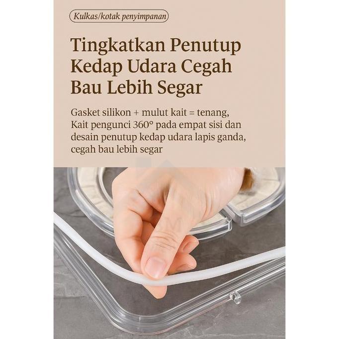 Kontainer Kulkas Tempat Penyimpanan Kotak / Kotak Kulkas /Kotak Penyimpanan Makanan