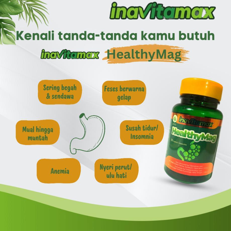 Inavitamax Healthymag Herbal Untuk Kesehatan Pencernaan