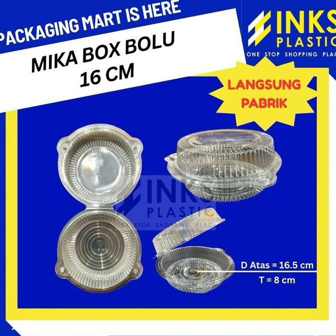 MIKA BOX BOLU 16 CM CHIFFON CAKE CIFON 16CM