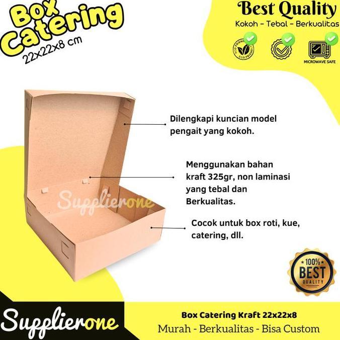 Box Catering /  Dus Catering / Box Nasi / Lunch Box / Dus Nasi  / Kemasan Ayam Bakar / Kemasan Box I