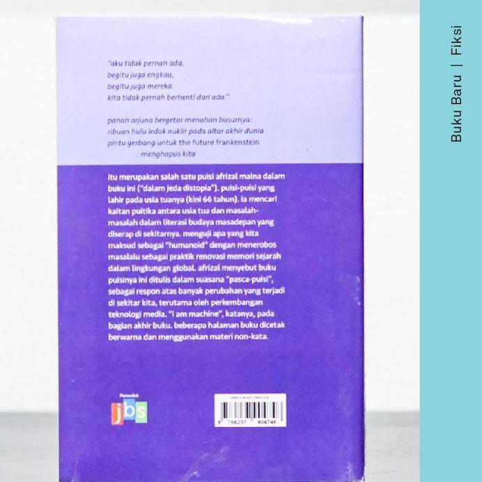 Buku Tiket Masuk Bioskop Autobiografi - Afrizal Malna (Kumpulan Puisi)