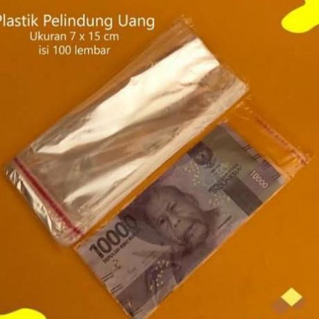 OPP SEAL MIKA LEM PLASTIK BENING BUKET UANG UNDANGAN MASKER