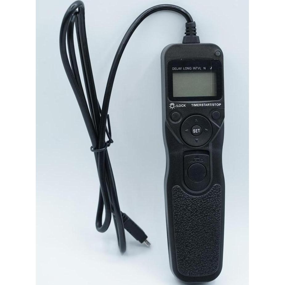 VARN MC-DC2 LCD Timer Remote Shutter for Nikon Z7 D750 D610 D7500 D7200 D5600 90cm Automatic Timer D
