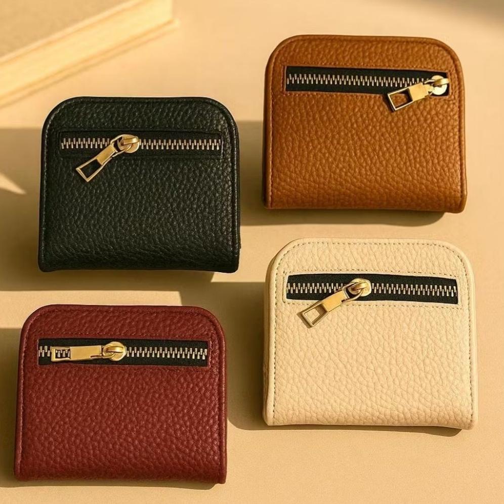 hot product dompet kartu wanita desain mini simple/ dompet mini motif kulit jeruk