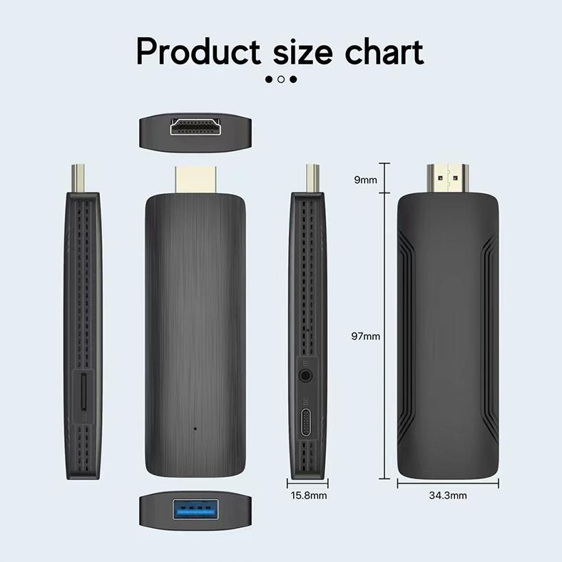 Terbaru Smart Tv Stick Android Tv Box Stb Android Tv 4K Wifi 16+256G Android 12.0 Netflix/Youtube