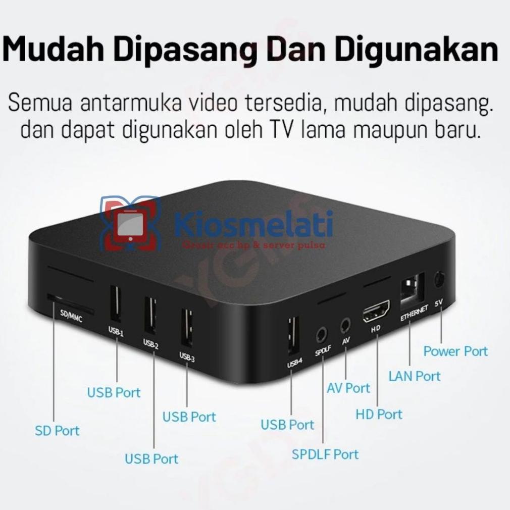 Hot Sale Android Stb 4K Smart Tv Box Unlock Netflix Global Mxq Pro Android 13.0Os 2.4G Wifi 16Gb Ram