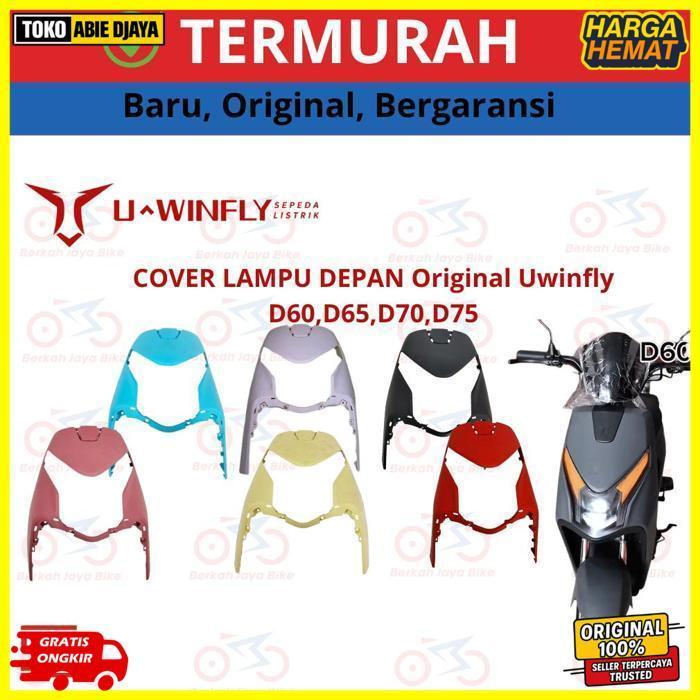 Sale Cover Lampu Depan Sepeda Listrik Uwinfly D60/ D65/ D70/ D75 Original