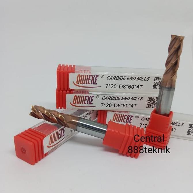 End mills carbide 7mm