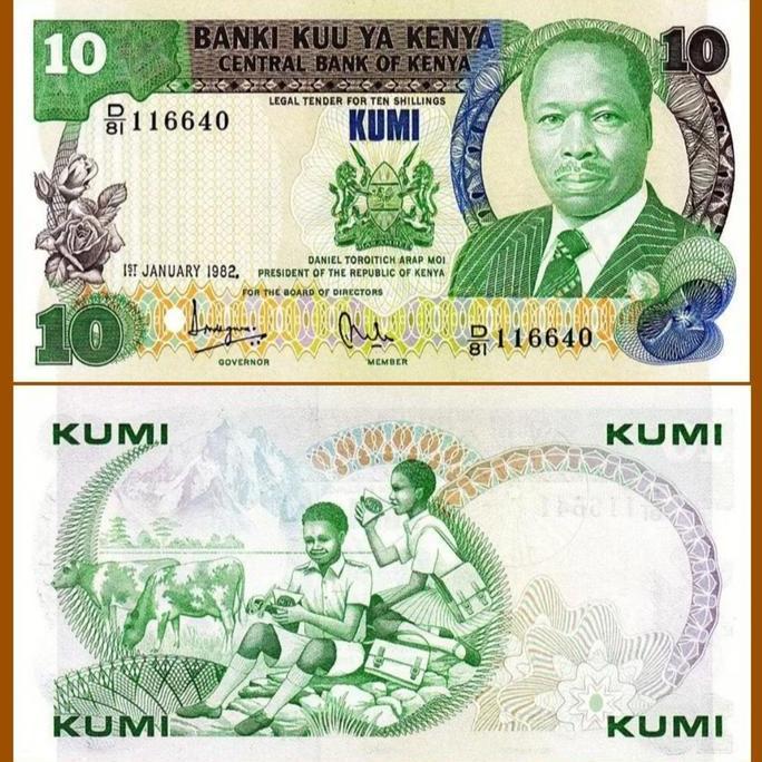 Kenya 10 Shillings 1982