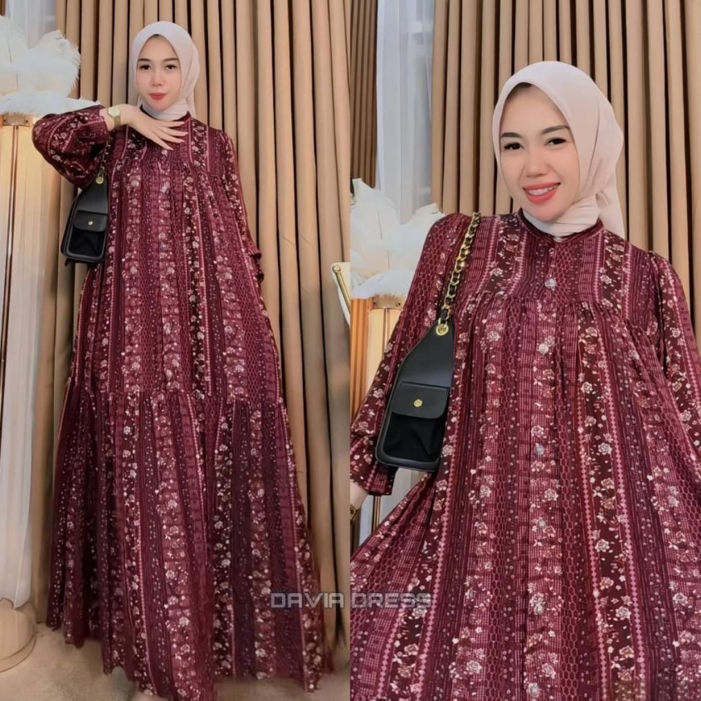 BEST SALE Gamis free hijab rayon diamond ori - Gamis Kekinian set hijab - Gamis rayon diamond set hi