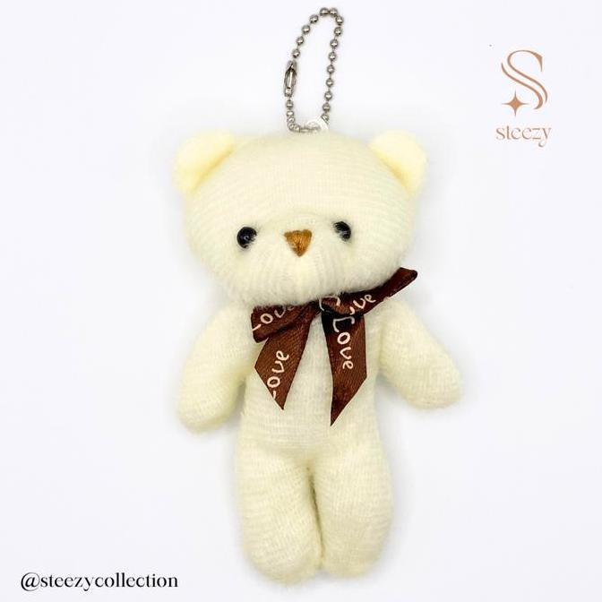 Boneka Bear - Gantungan Kunci Beruang Kecil / Boneka Bear Mini