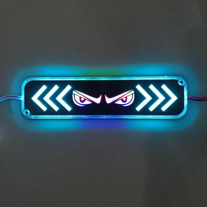 12V/24V Lampu Led Devil's Eye A Variasi Kedip Motor Mobil Lampu Samping Truk