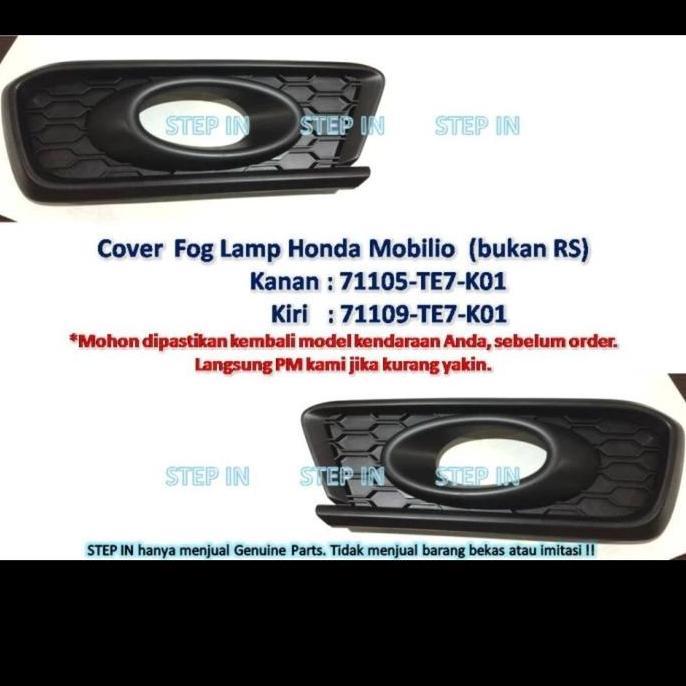 Cover foglamp Mobilio Tipe S / E   Kanan ORI Baru