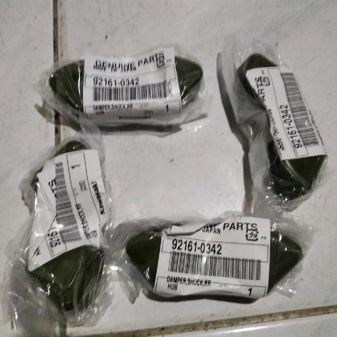 damper shock rear hub karet gear gir belakang napgear tromol belakang kawasaki er6 er 6 n r atau nin