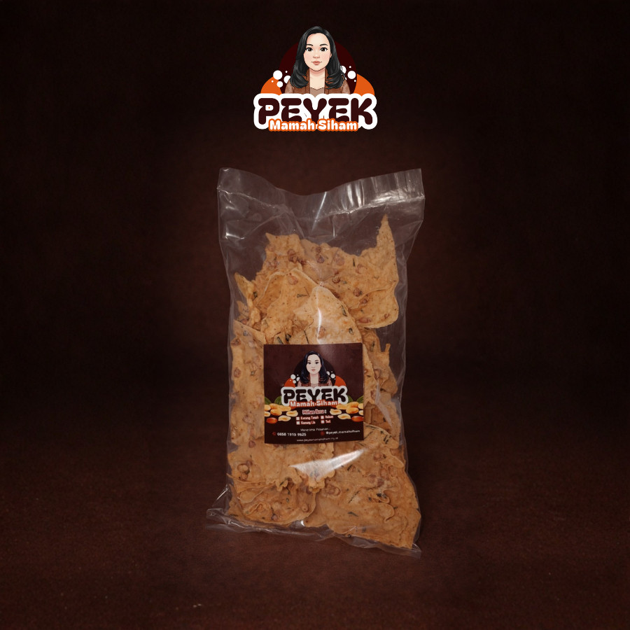 Peyek Kacang / Rebon Peyek Mamah Siham Kemasan