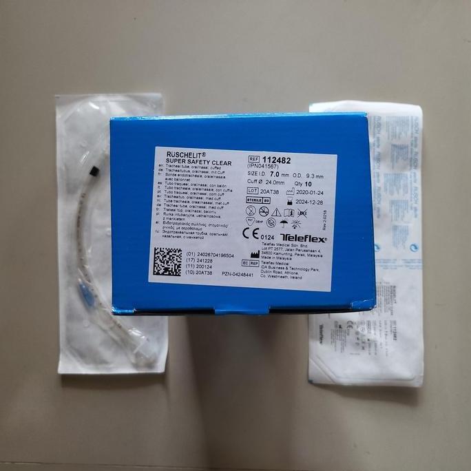 EndoTracheal Tube / ETT With Cup Clear / Rusch
