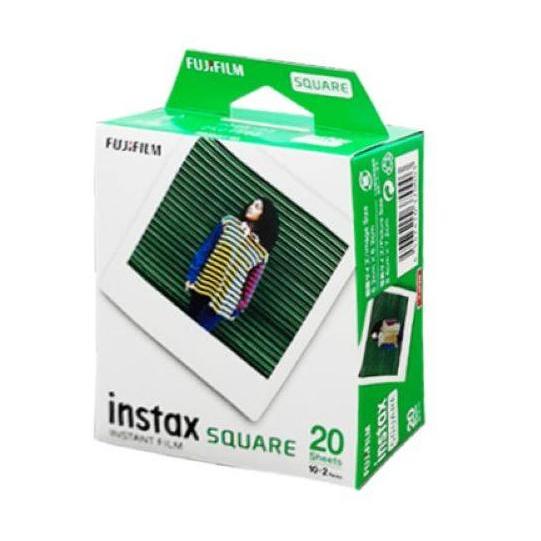 Fizaa_shop7 - Fujifilm Instax Square Instant Film Expired 01 2027 - 20 Lembar Film Instan untuk Kame