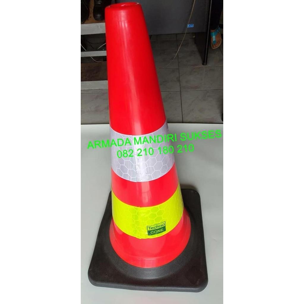TERLARIS TRAFFIC CONE RUBBER|KERUCUT KARET BESAR